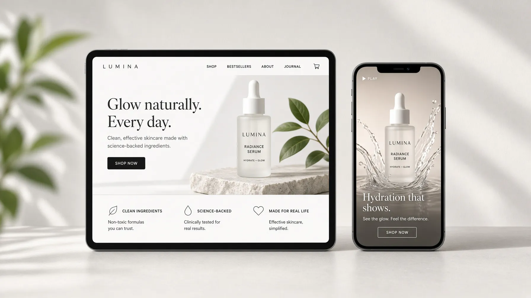 Ecommerce marketing kit assets