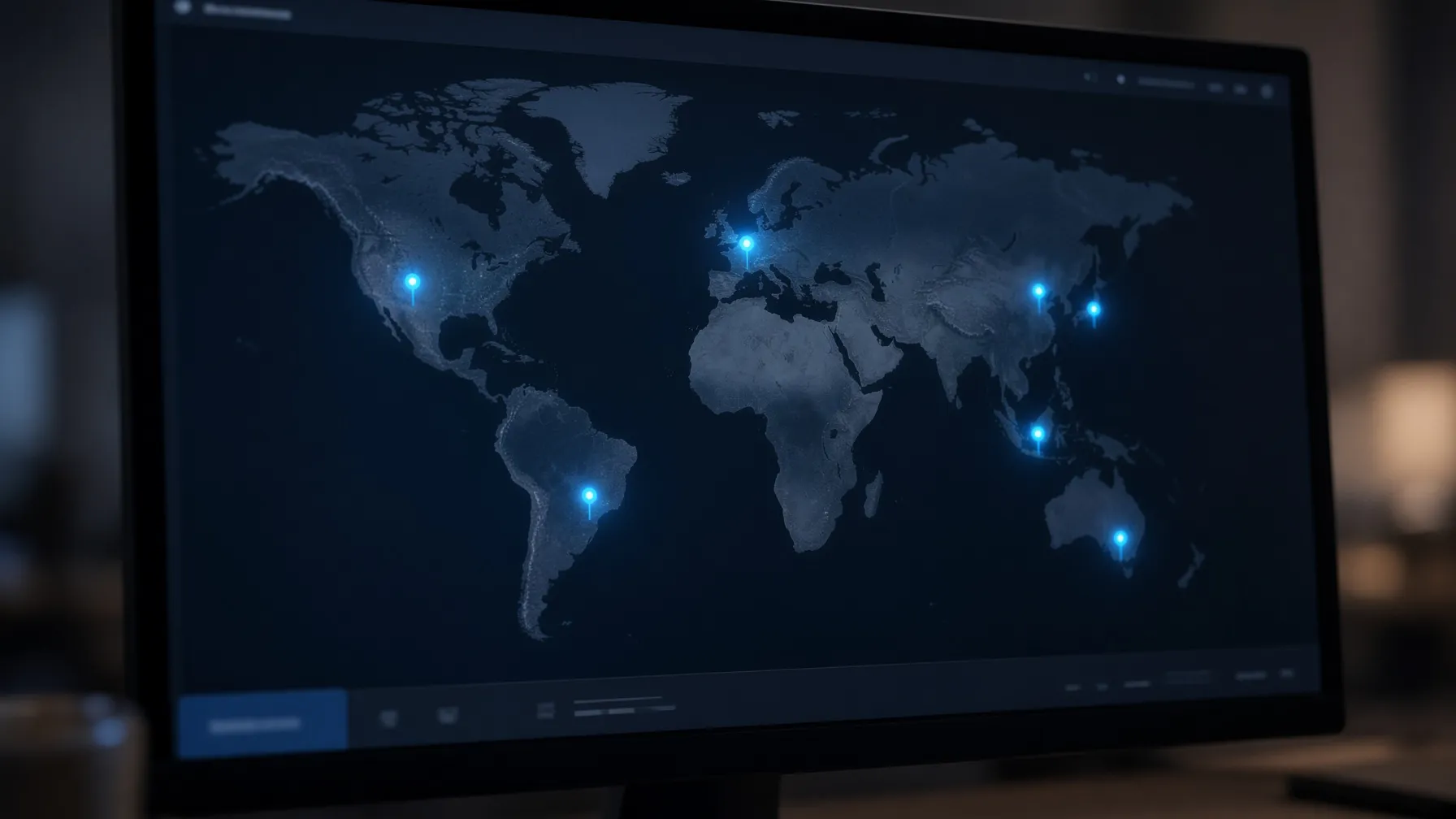 Global market and country selection tool