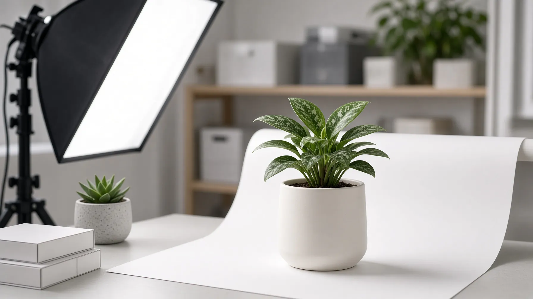 Professional product photography setup for ecommerce