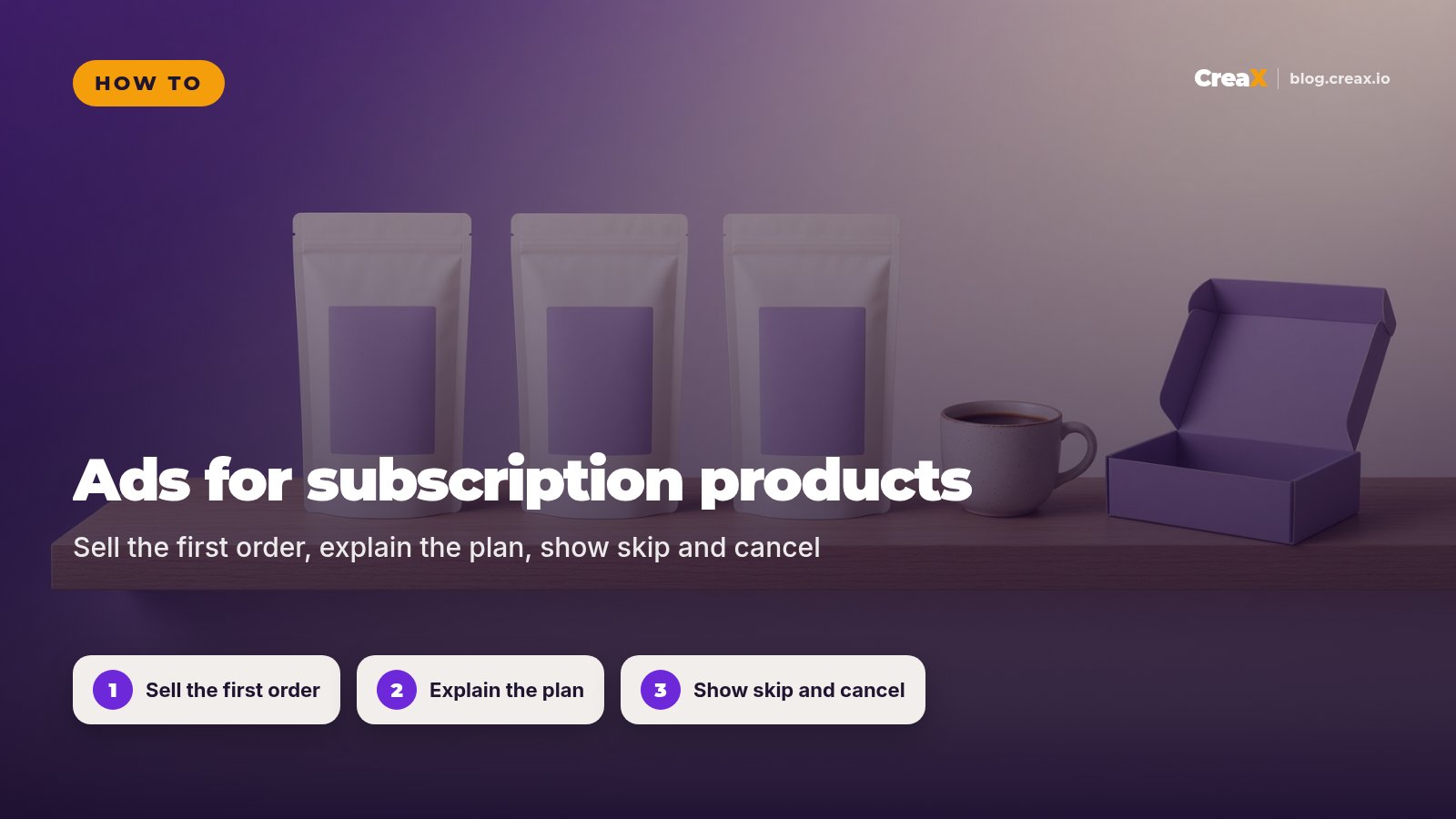 How to Create Ads for Subscription Products