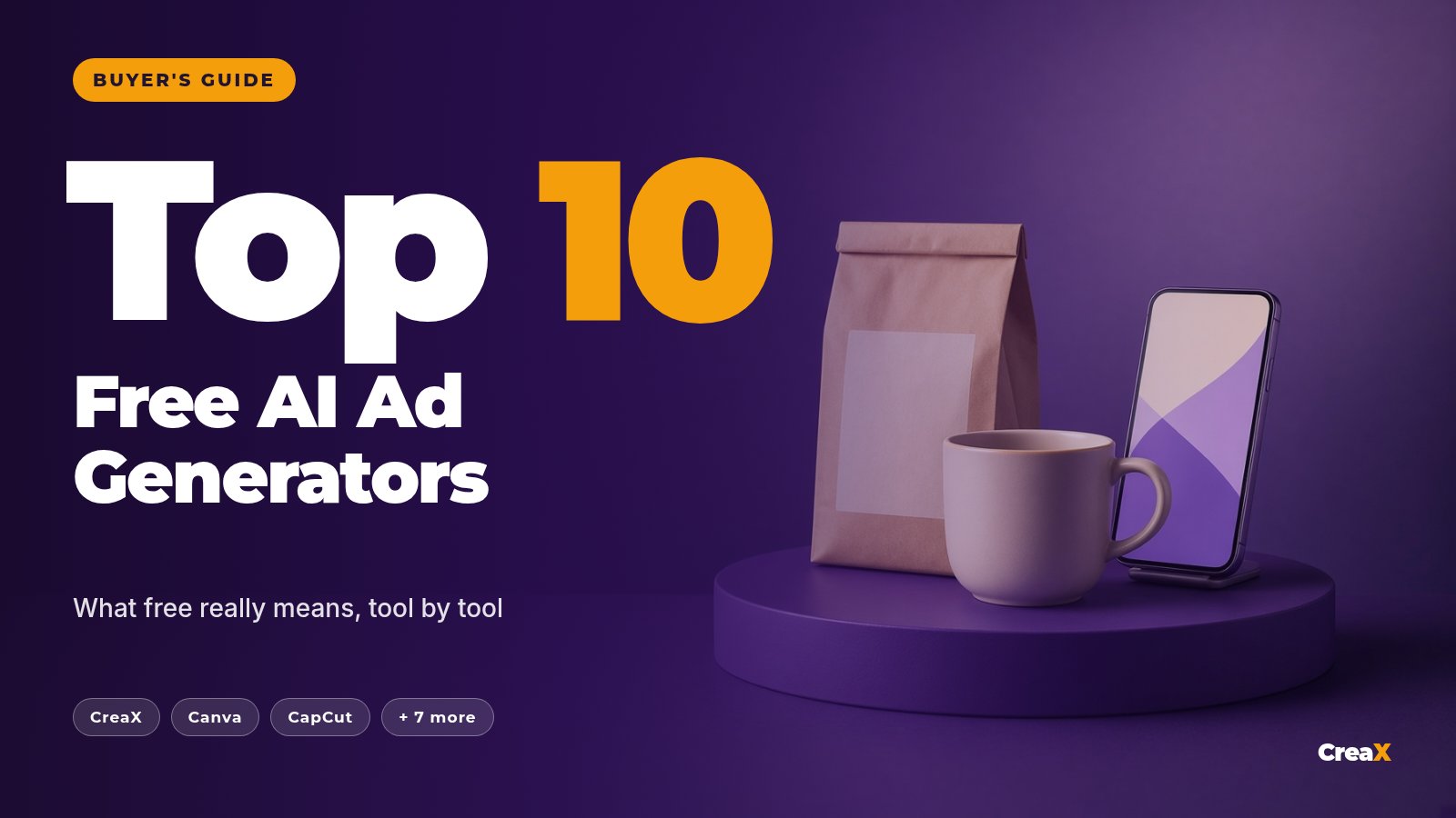 10 Best Free AI Ad Generators for Ecommerce
