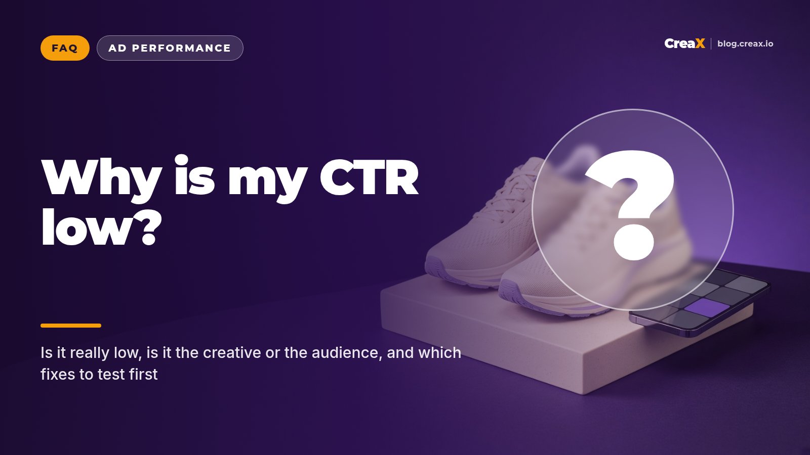 Why Is My CTR Low? Ecommerce Ad Questions Answered