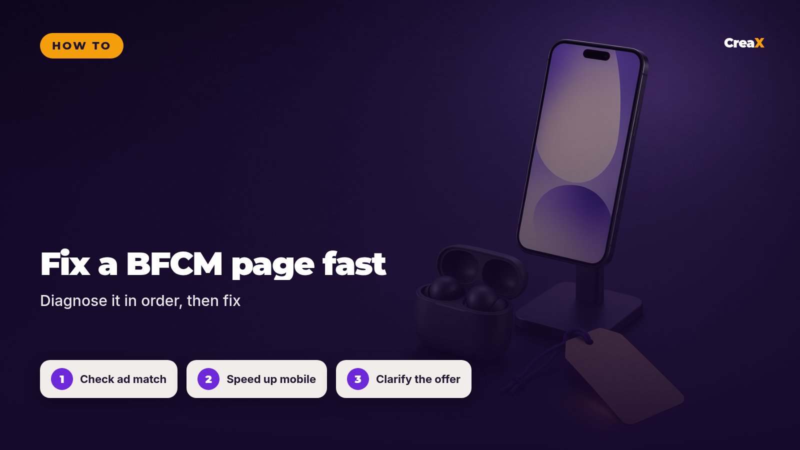 How to Fix a Black Friday Landing Page That Isn't Converting