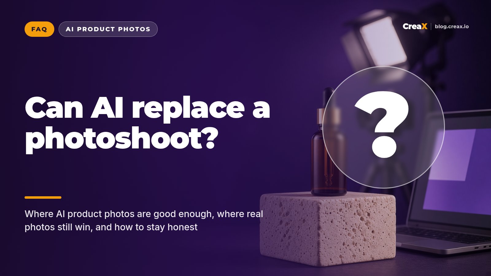 Can AI Product Photos Replace a Real Photoshoot?