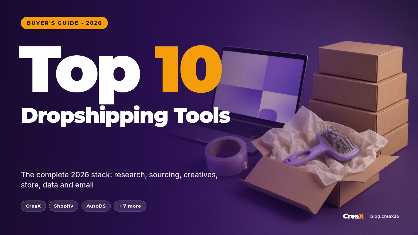 10 Best Dropshipping Tools in 2026 (The Complete Stack)