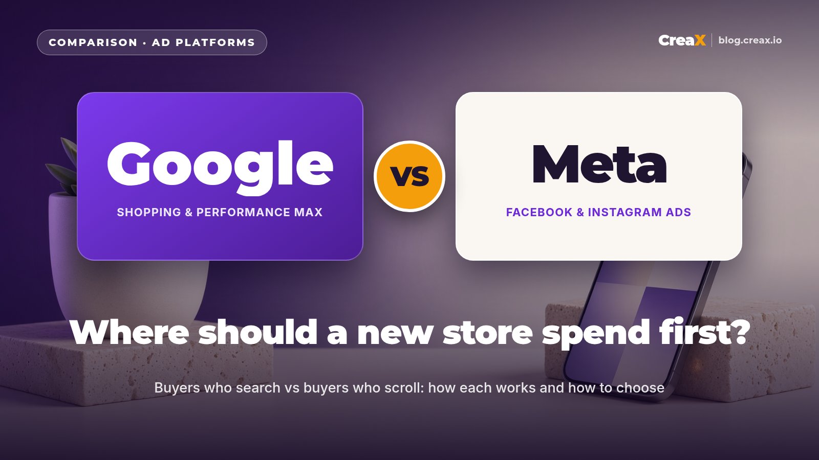 Google Shopping vs Meta Ads: Where Should a New Store Spend First?