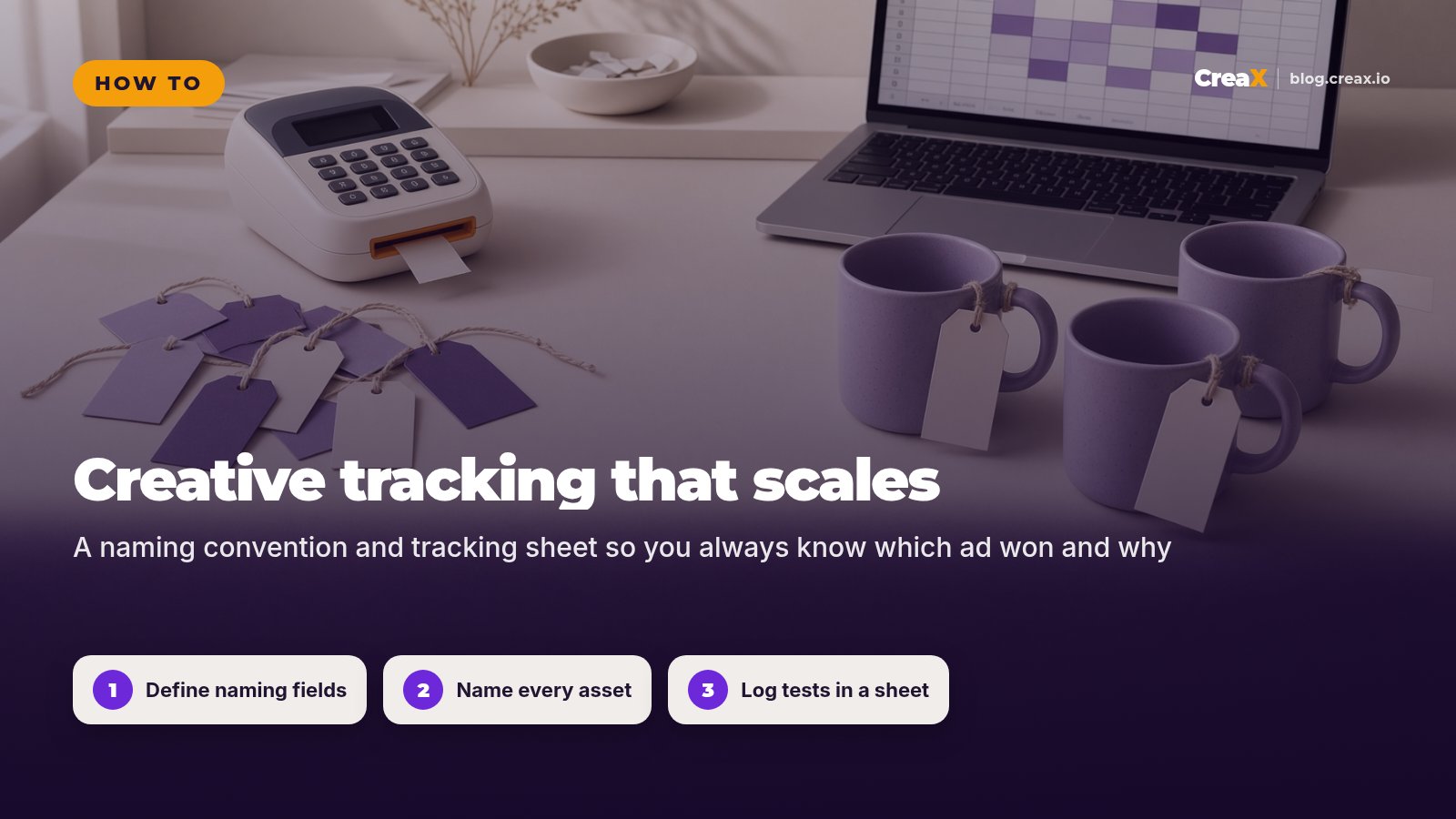 How to Organize Ad Creative Naming and Tracking