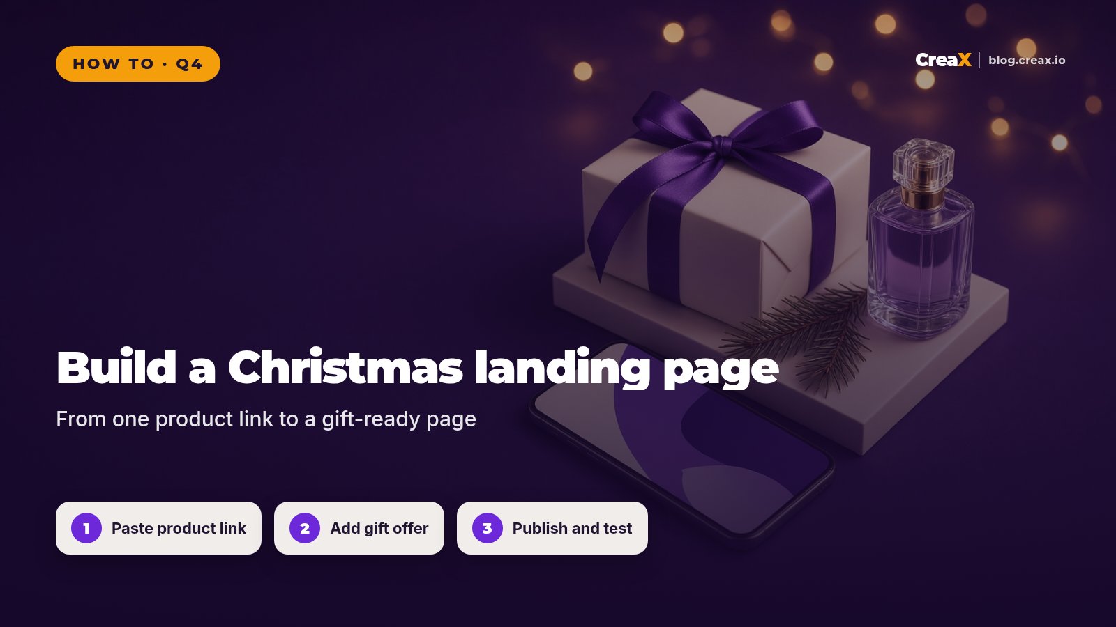 How to Build a Christmas Landing Page That Sells (With AI)
