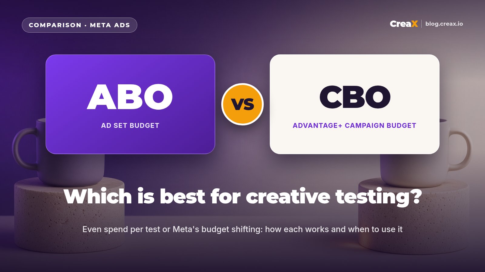 ABO vs CBO: Which Meta Campaign Setup Is Best for Testing Creatives?
