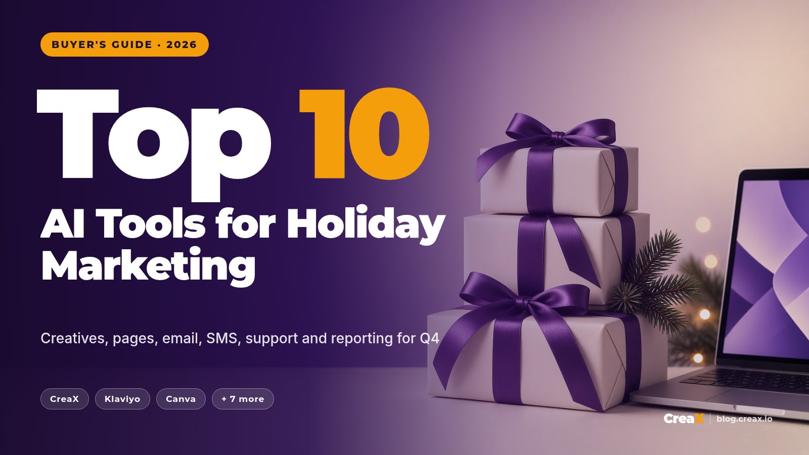 10 Best AI Tools for Holiday Season Ecommerce Marketing