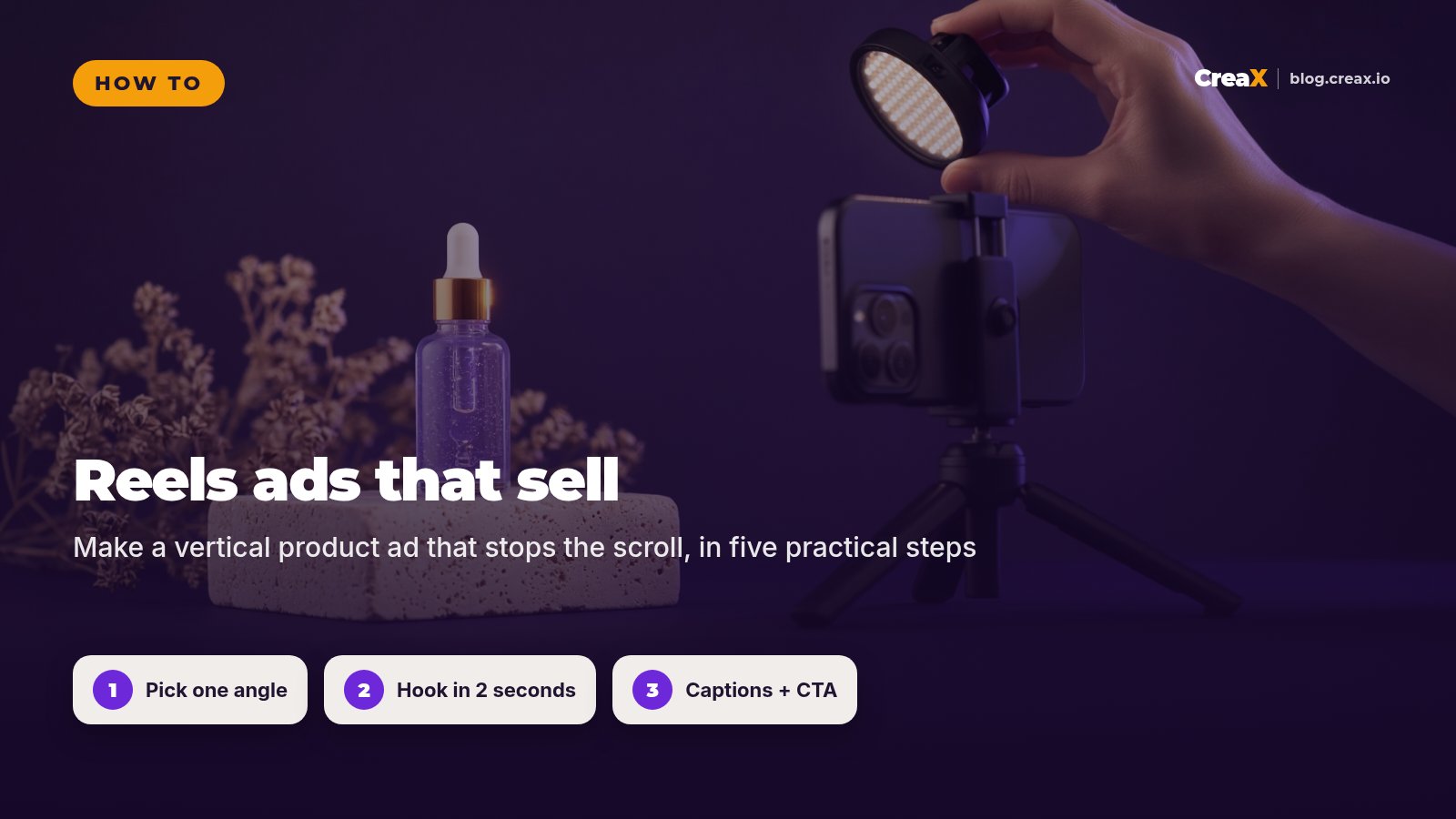 How to Make Instagram Reels Ads for an Ecommerce Product
