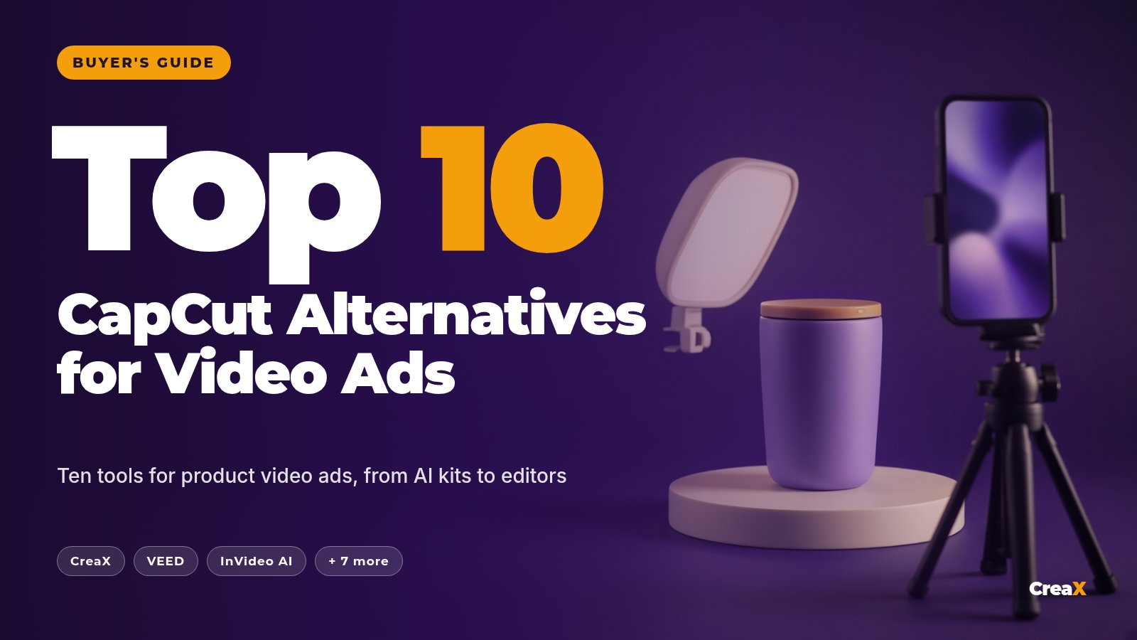 10 Best CapCut Alternatives for Product Video Ads