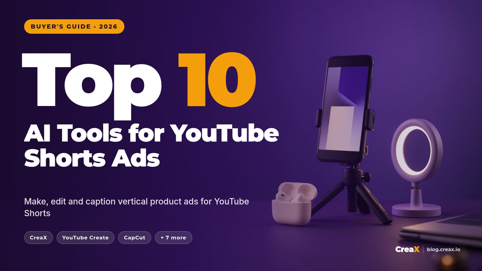 10 Best AI Tools for YouTube Shorts Ads