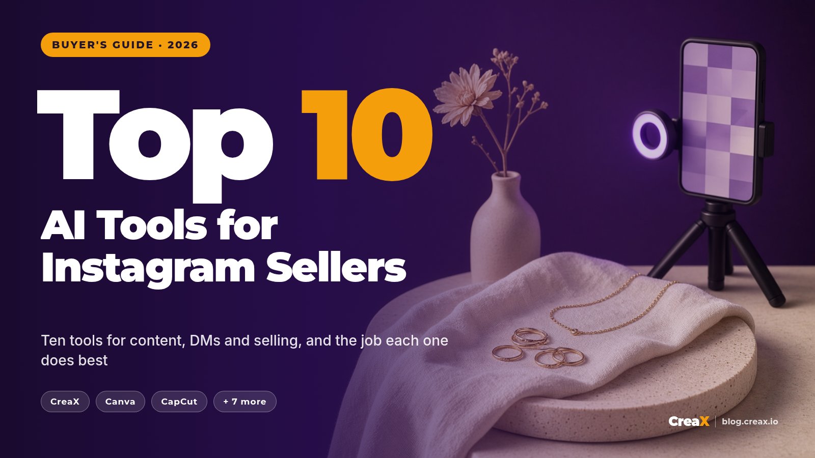 10 Best AI Tools for Instagram Shop Sellers (2026)
