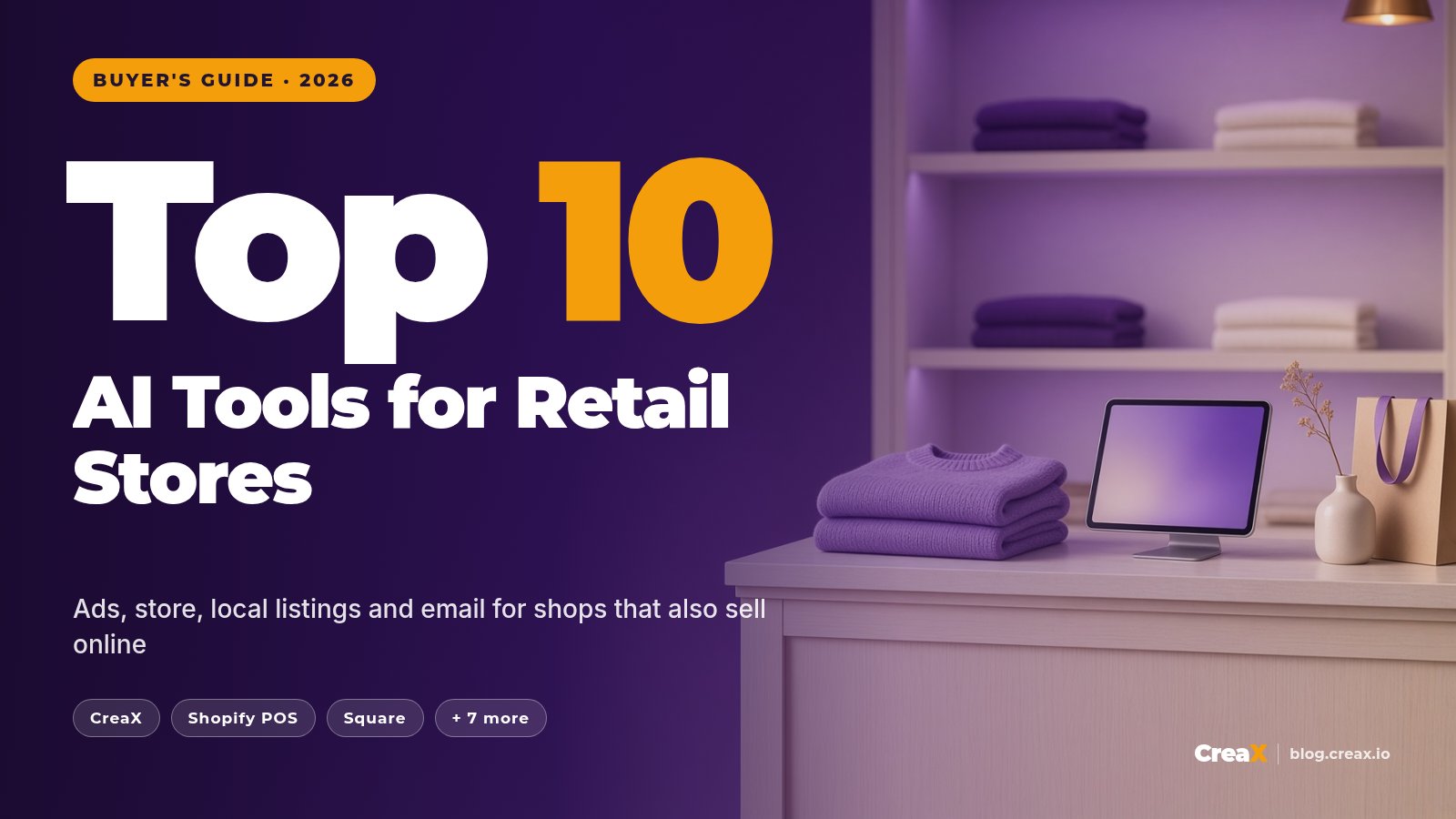10 Best AI Tools for Retail Stores Selling Online