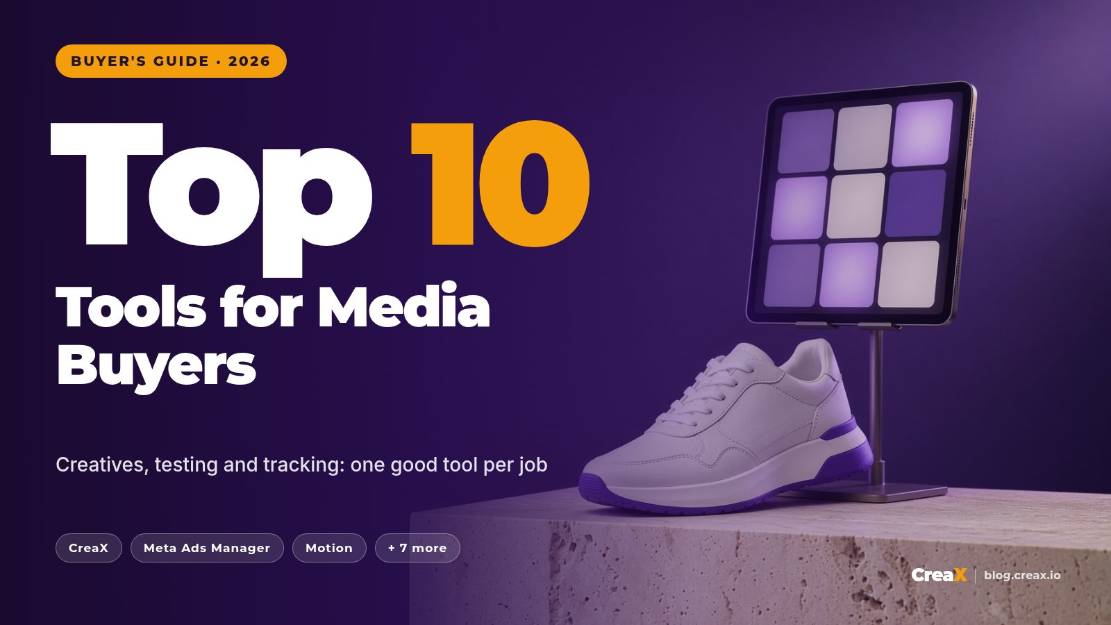 10 Best Tools for Media Buyers in 2026: Creatives, Testing and Tracking