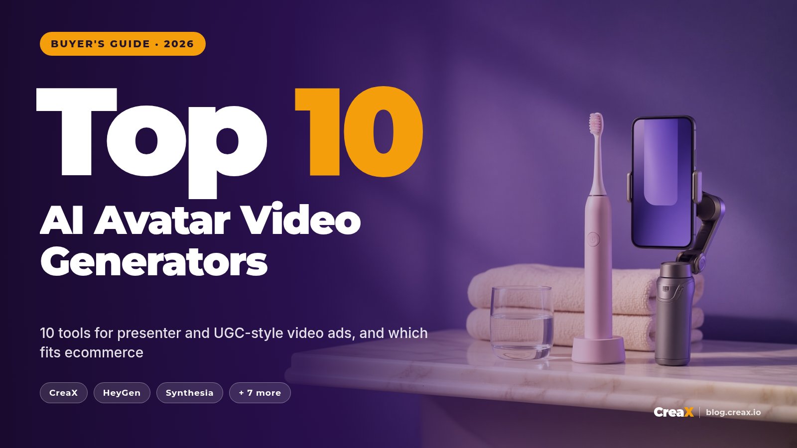 10 Best AI Avatar Video Generators for Ecommerce Ads