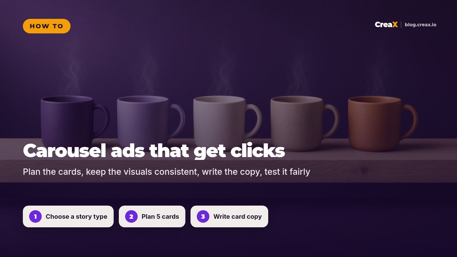 How to Make Carousel Ads for Ecommerce That Get Clicks