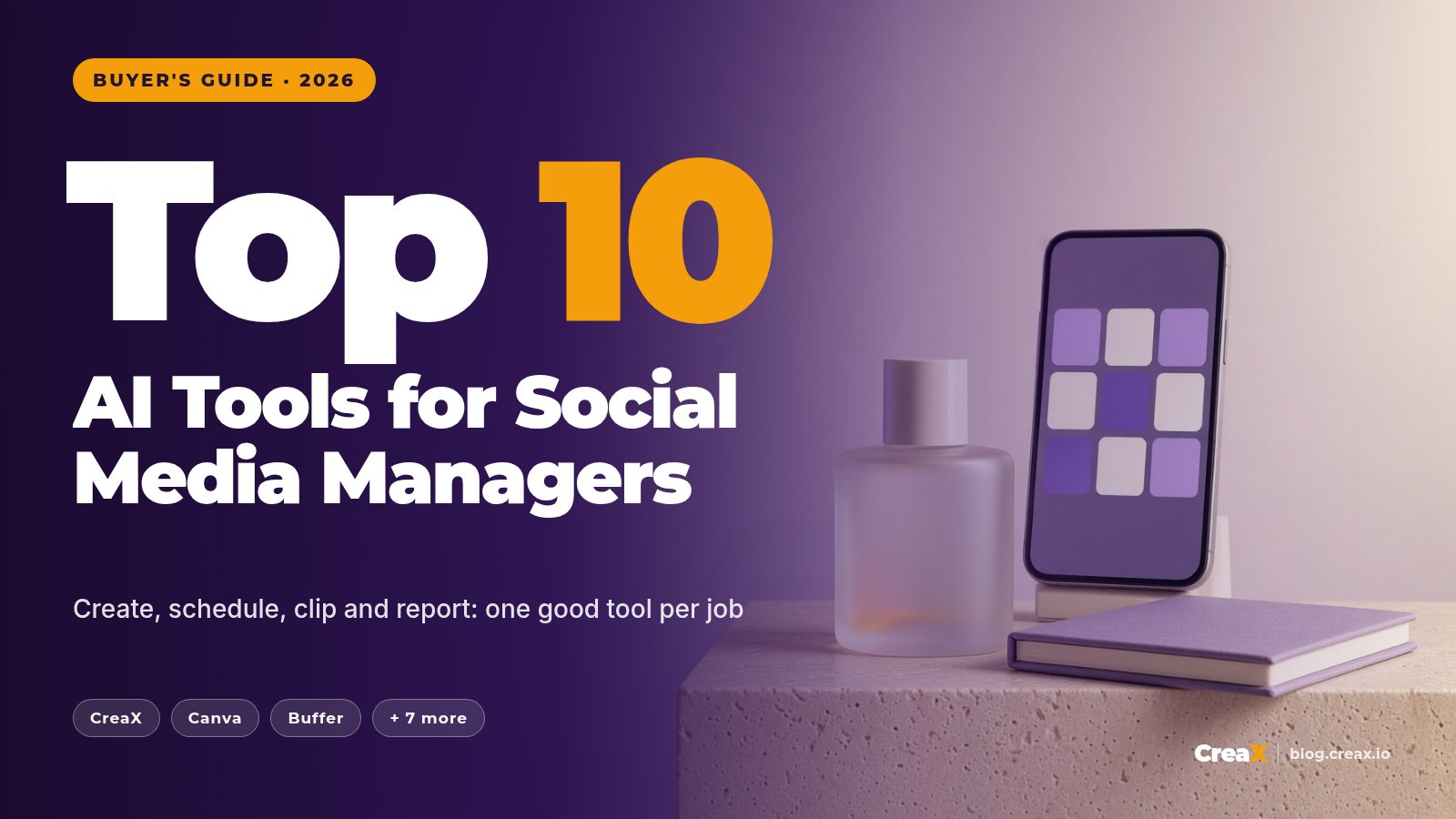10 Best AI Tools for Social Media Managers at Ecommerce Brands