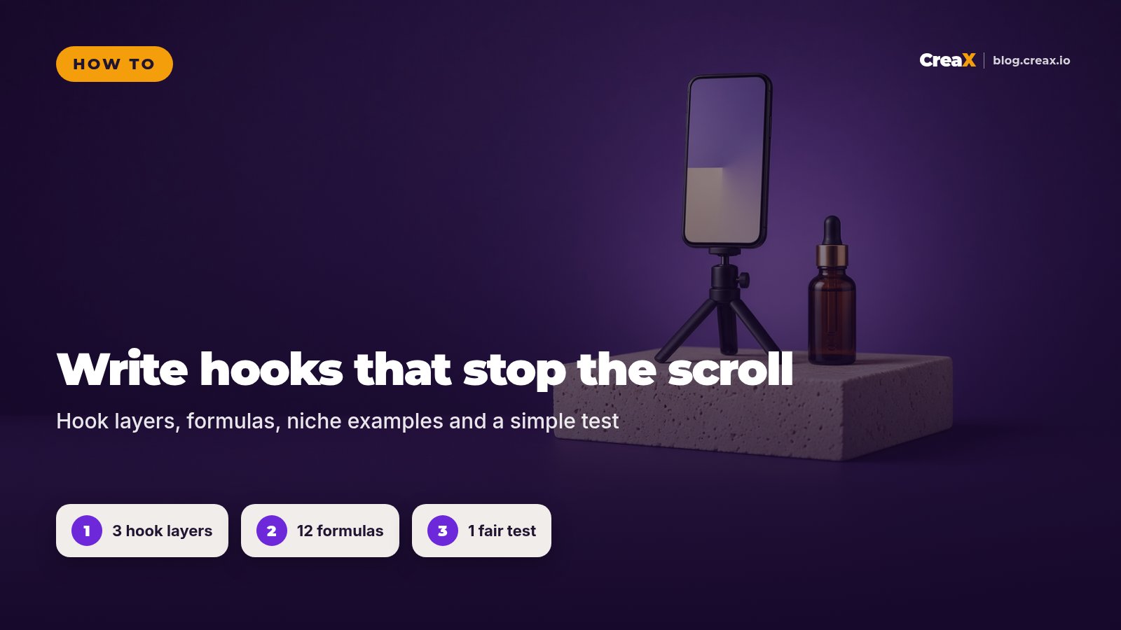 How to Write UGC Ad Hooks That Stop the Scroll (With Examples by Niche)