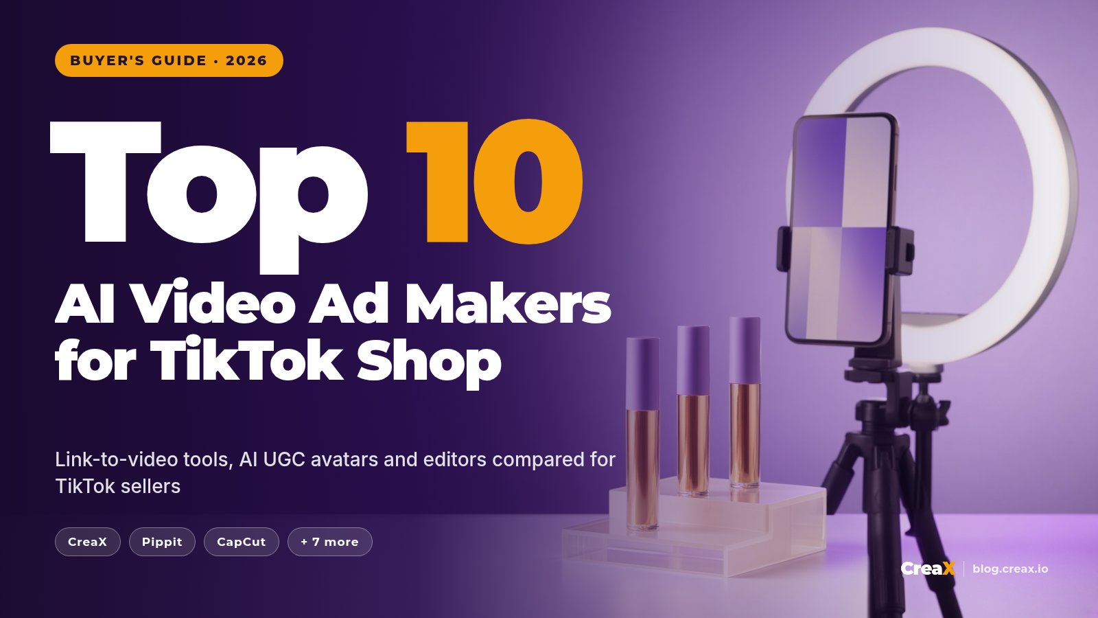 10 Best AI Video Ad Makers for TikTok Shop Sellers