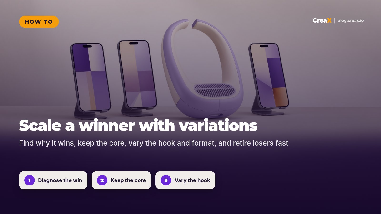 How to Scale a Winning Creative With Variations