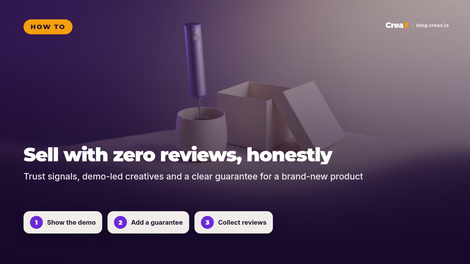 How to Advertise a New Product With No Reviews Yet