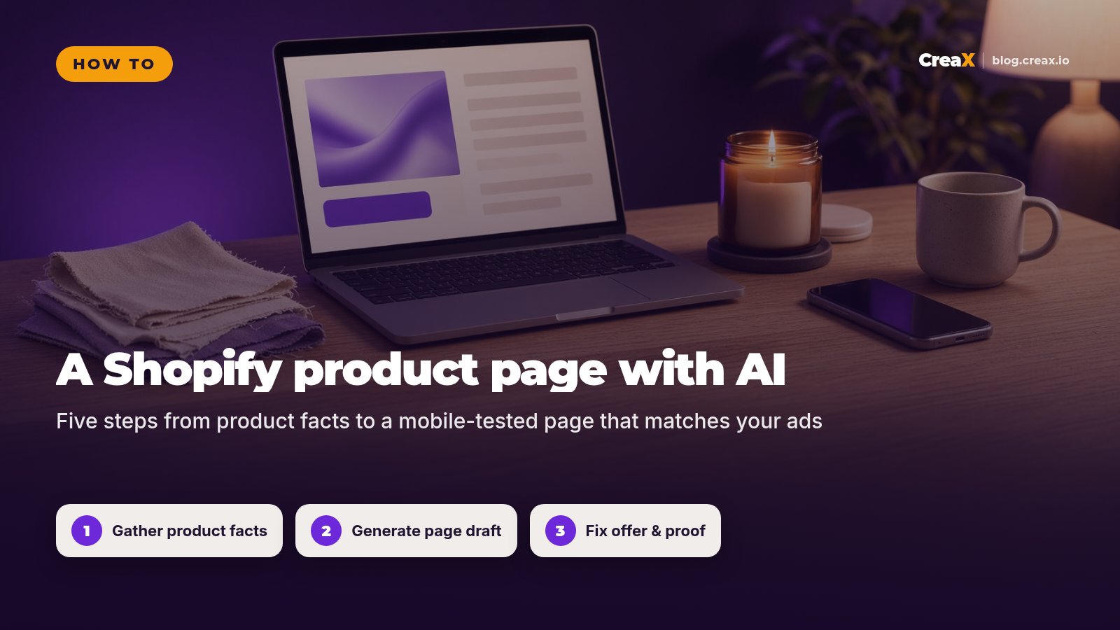 How to Build a Shopify Product Page With AI (Step by Step)
